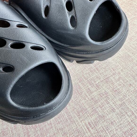 ADIDAS BY STELLA MCCARTNEY CLOGS Black Chunky Sporty Slip On Size 9 - Picture 5 of 10